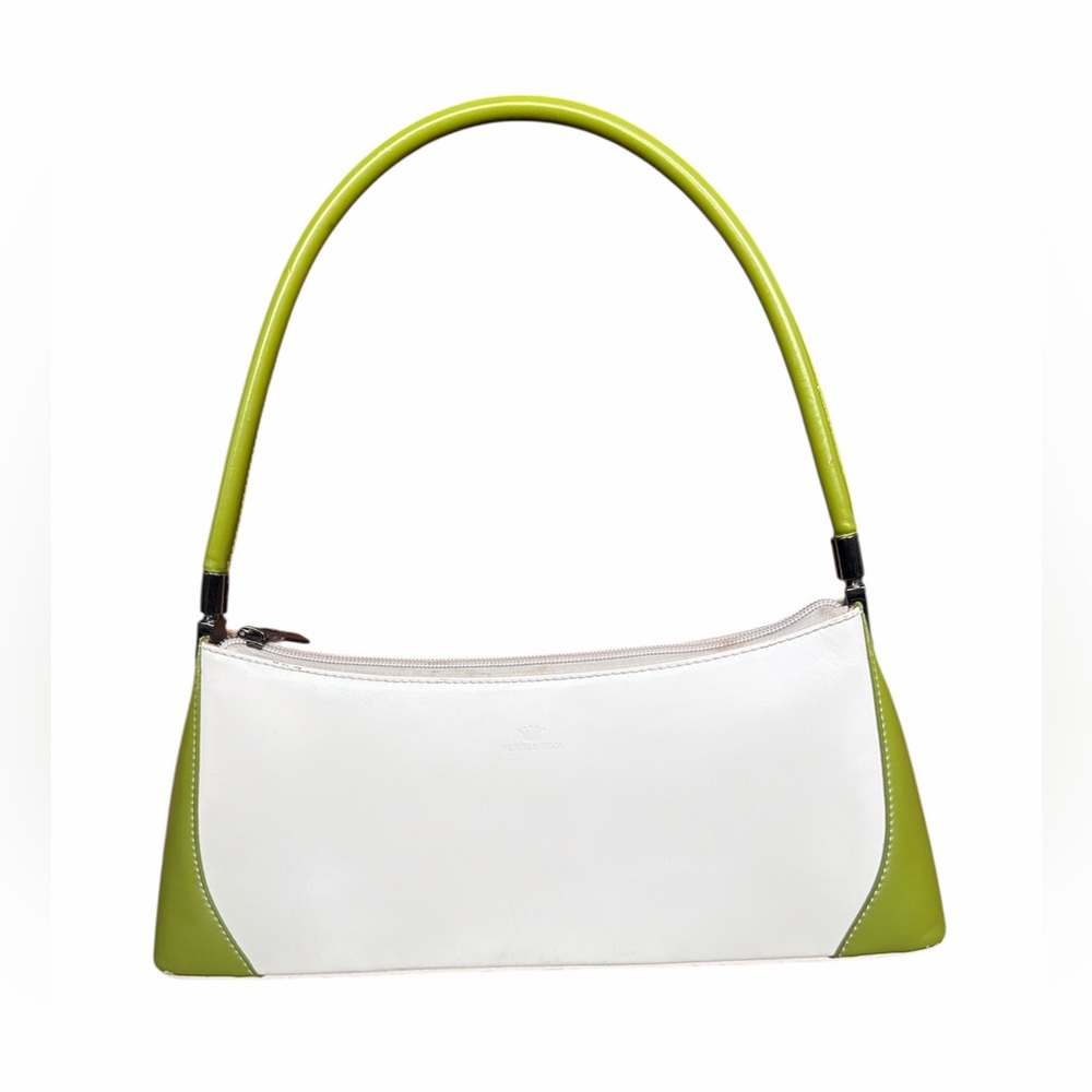 Baguette Designer Purse Leather Spring Colors Street Style Daniela Moda